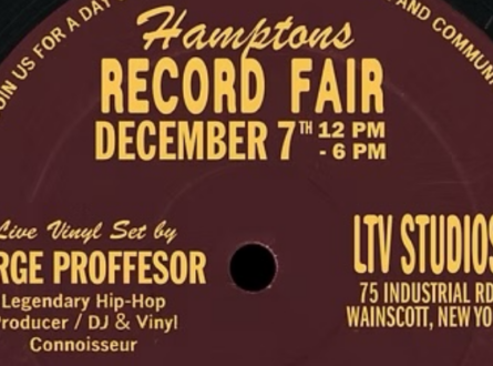 Hamptons Record Fair at LTV Studios