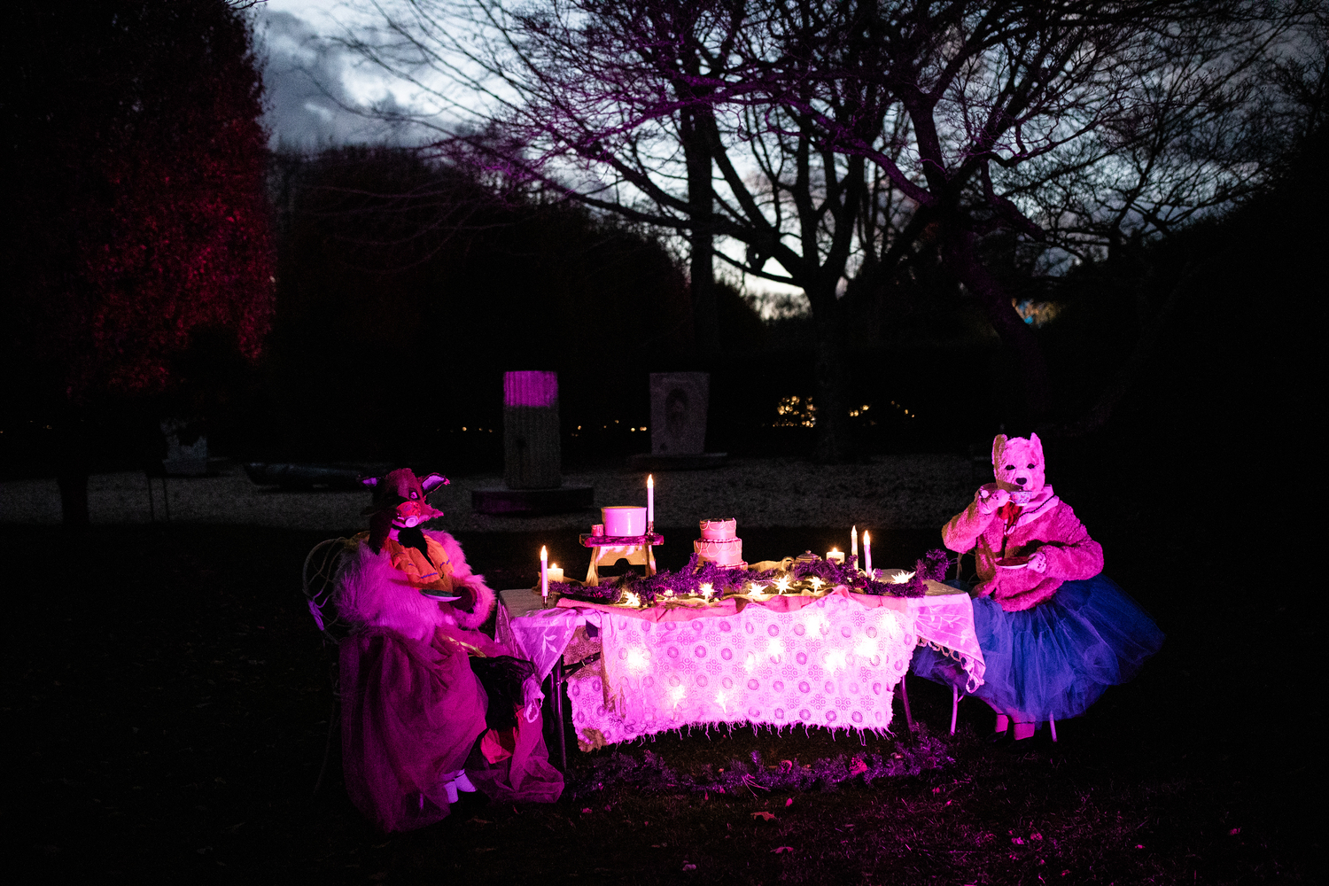 The Neo-Political Cowgirls winter scavenger hunt 