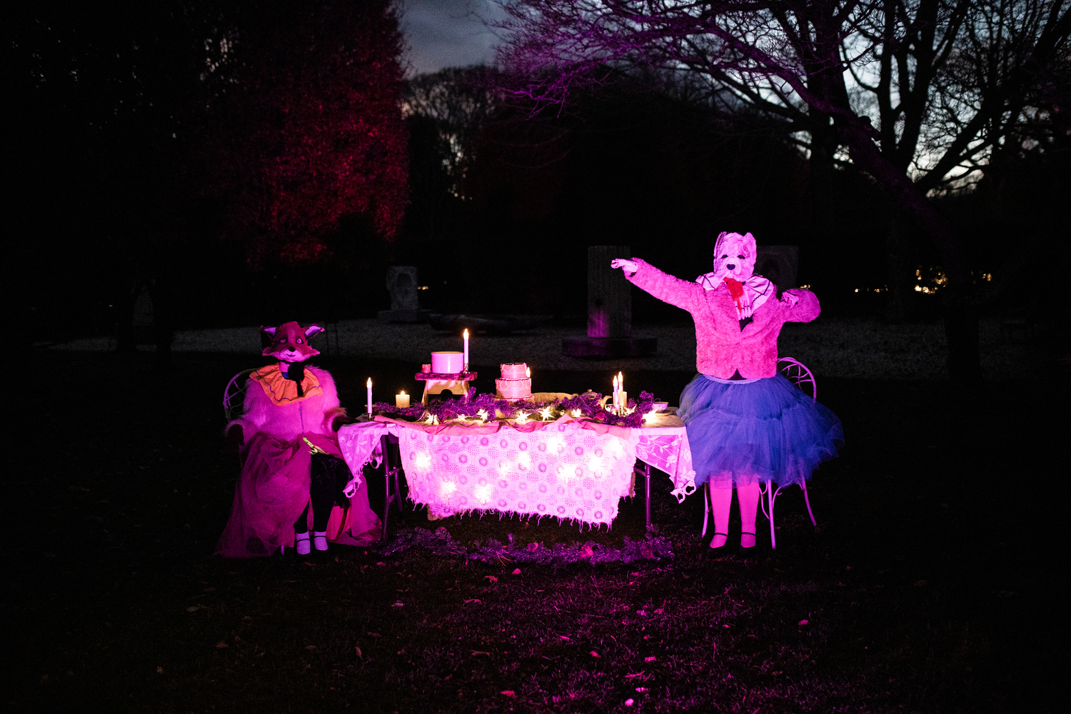 The Neo-Political Cowgirls winter scavenger hunt 