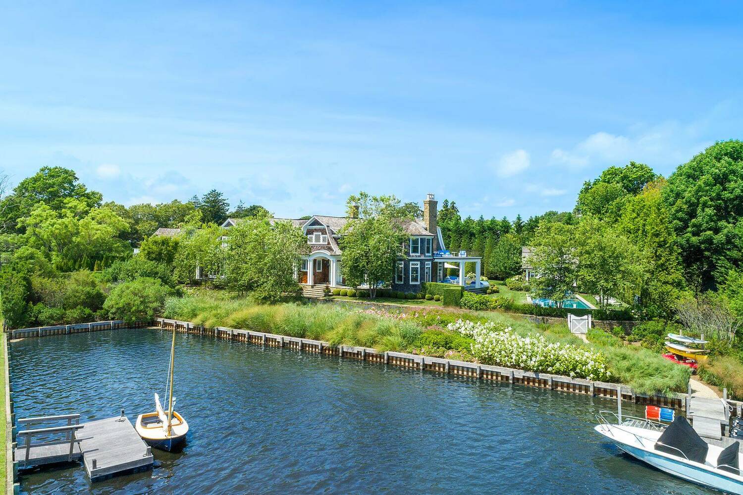 29 Cobb Isle Road in Water Mill recently sold for $12 million. RISE MEDIA & BRIAN RENZETTI FOR SOTHEBY'S INTERNATIONAL REALTY