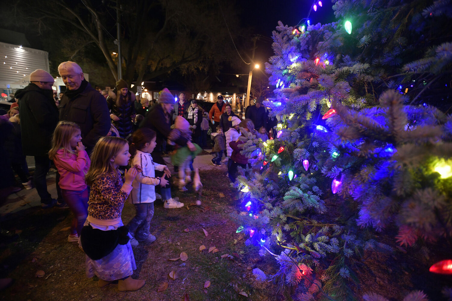 The Sag Harbor Chamber of Commerce will celebrate the season with its annual lighting of the John A Ward Memorial Windmill and Christmas tree on Friday, December 5. Dana Shaw photo