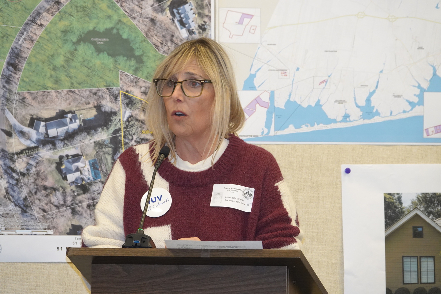 Dr. Lisa Liberatore, one of the founders of Luv Michael and Luv Michael Homes. MICHAEL WRIGHT