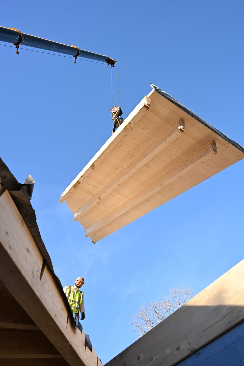 BuildLabs assembled a new studio on the Ma’s House & BIPOC Art Studio campus last week. NICOLE CHEN
