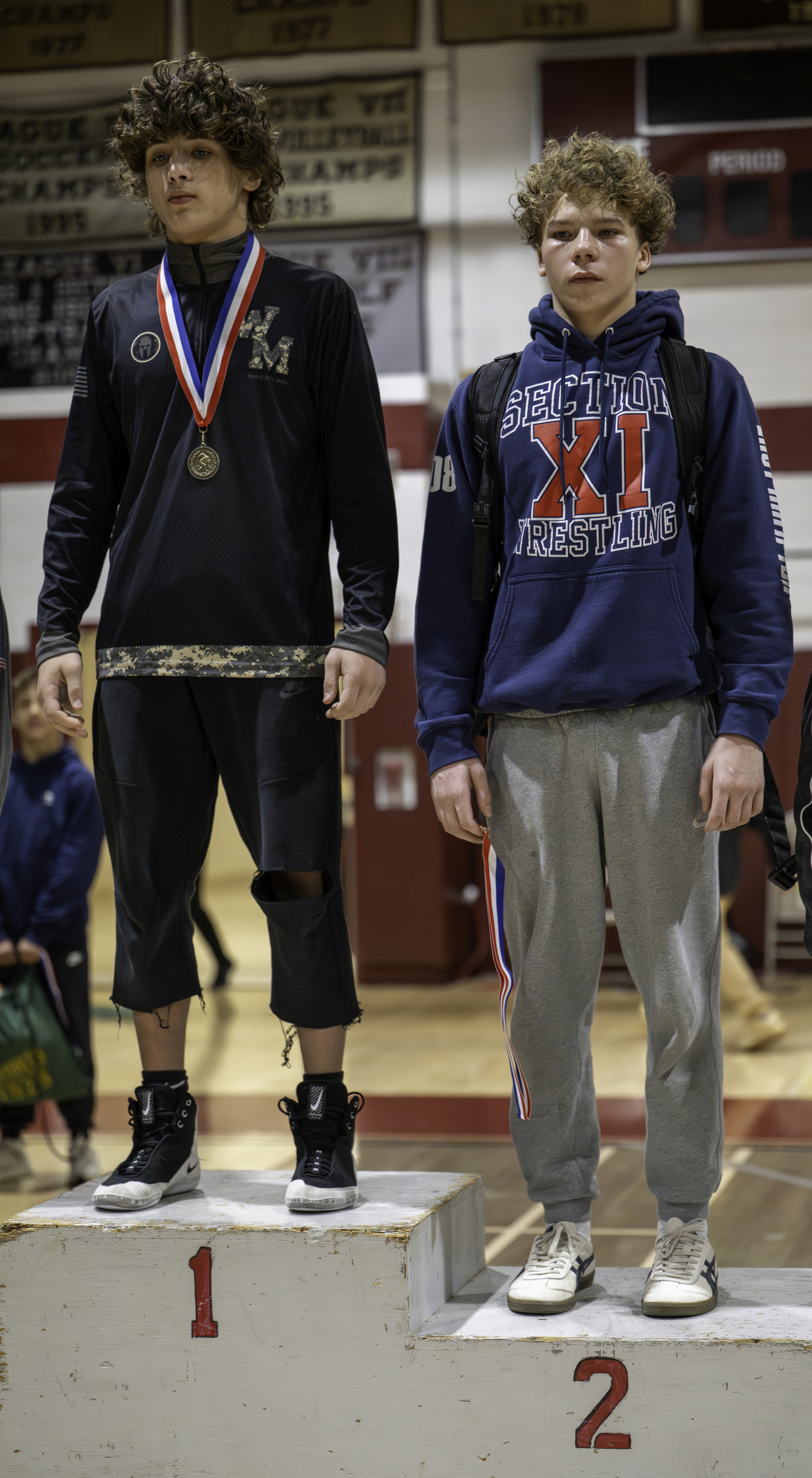 Bronco Campsey placed second at 126 pounds.  MARIANNE BARNETT