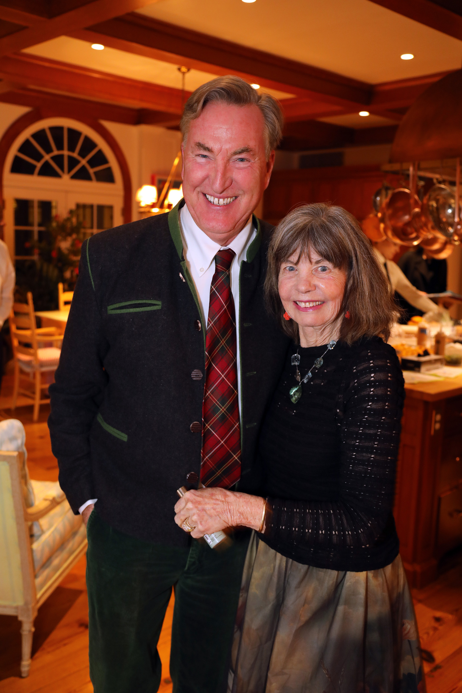 Jim Blauvelt and Lucy Cookson. ROSSA COLE