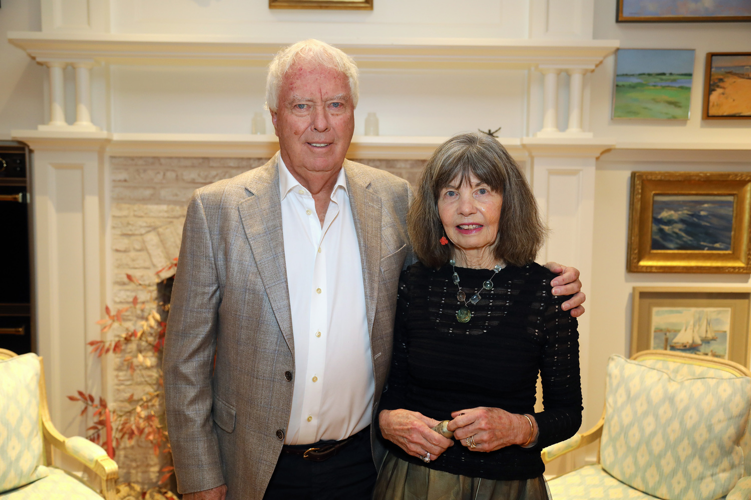 Steve and Lucy Cookson. ROSSA COLE