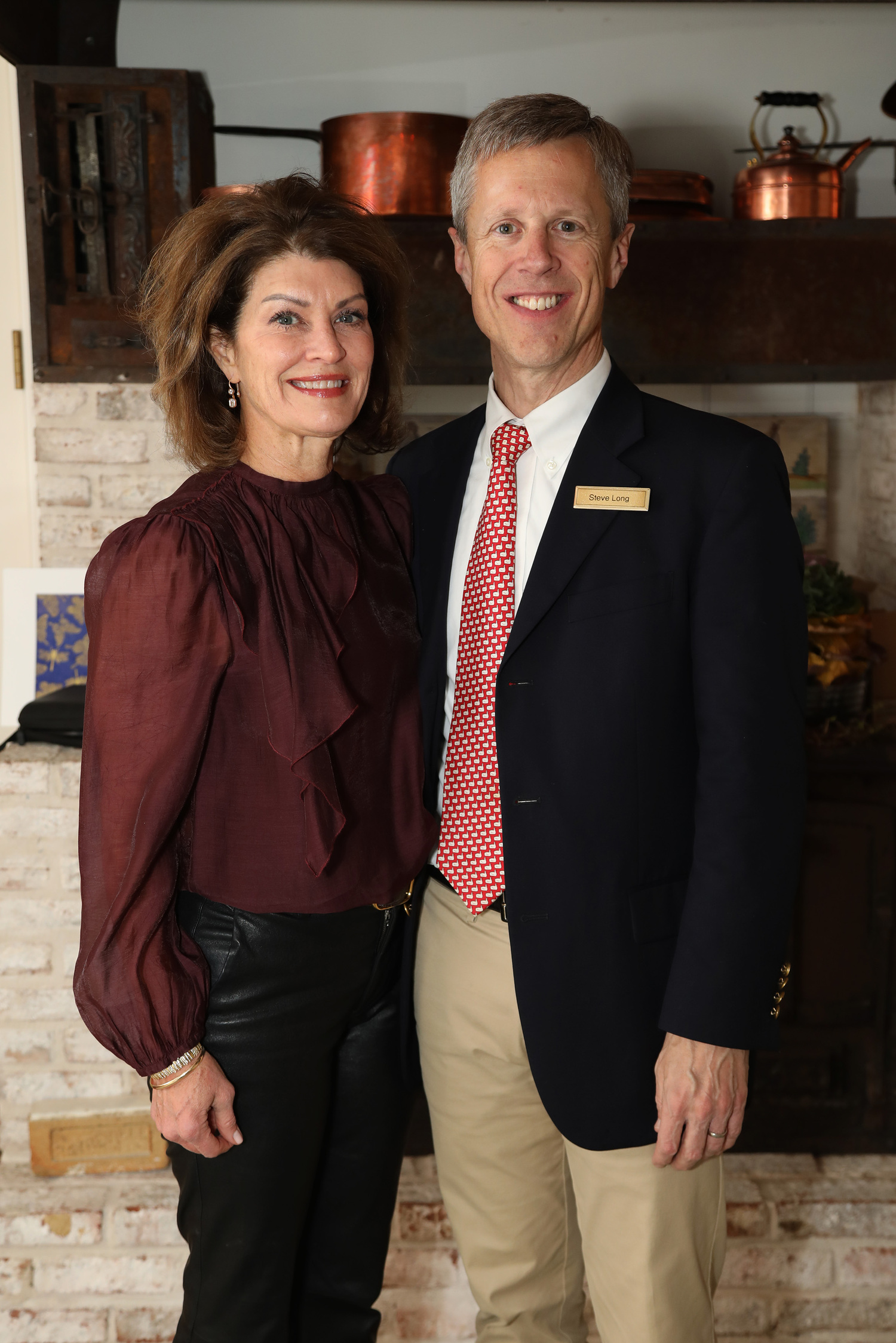 Jackie Mitchell and Steve Long. ROSSA COLE