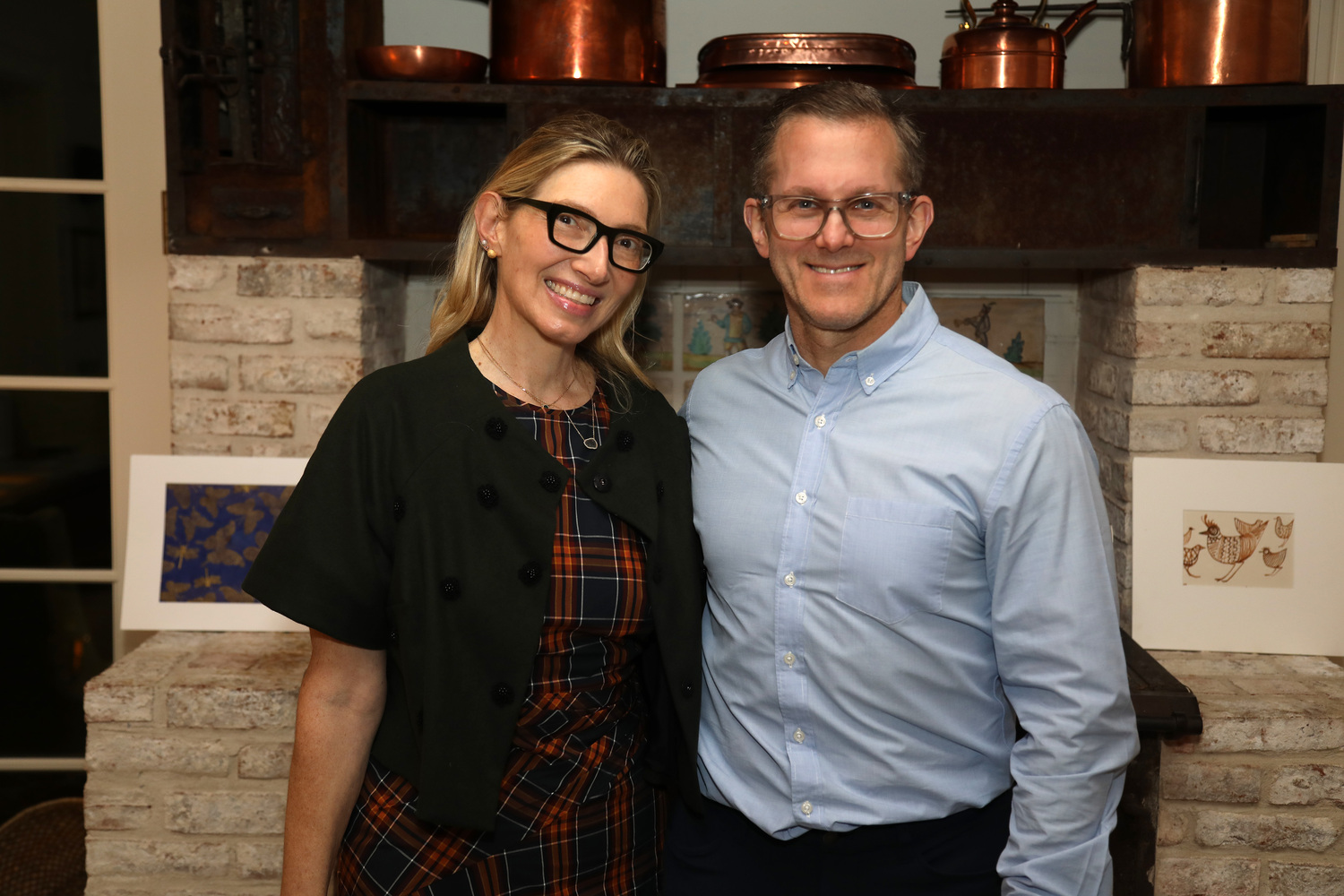 Amy and Jeff Tarr. ROSSA COLE