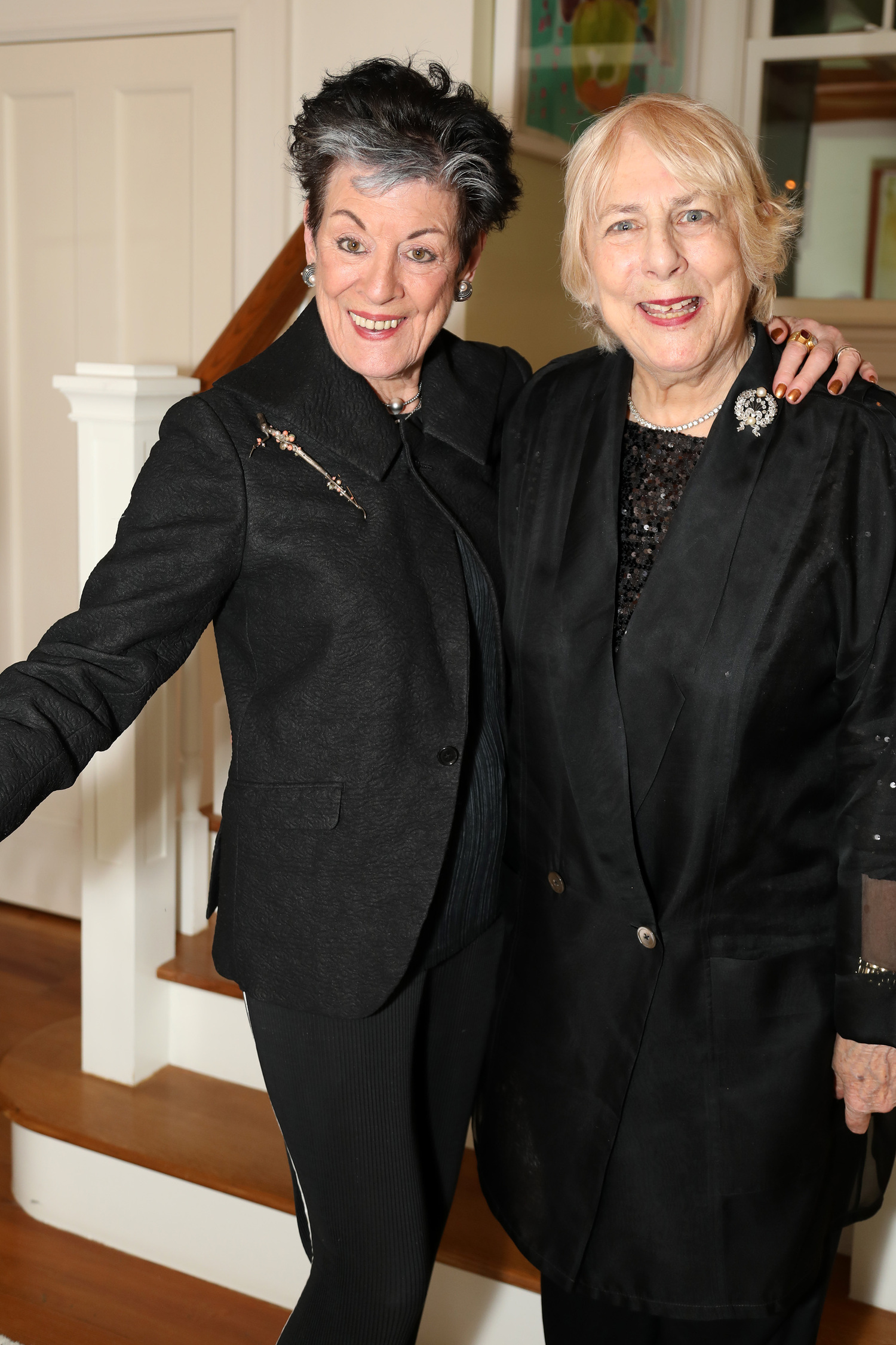 Diane Benson and Lys Marigold. ROSSA COLE