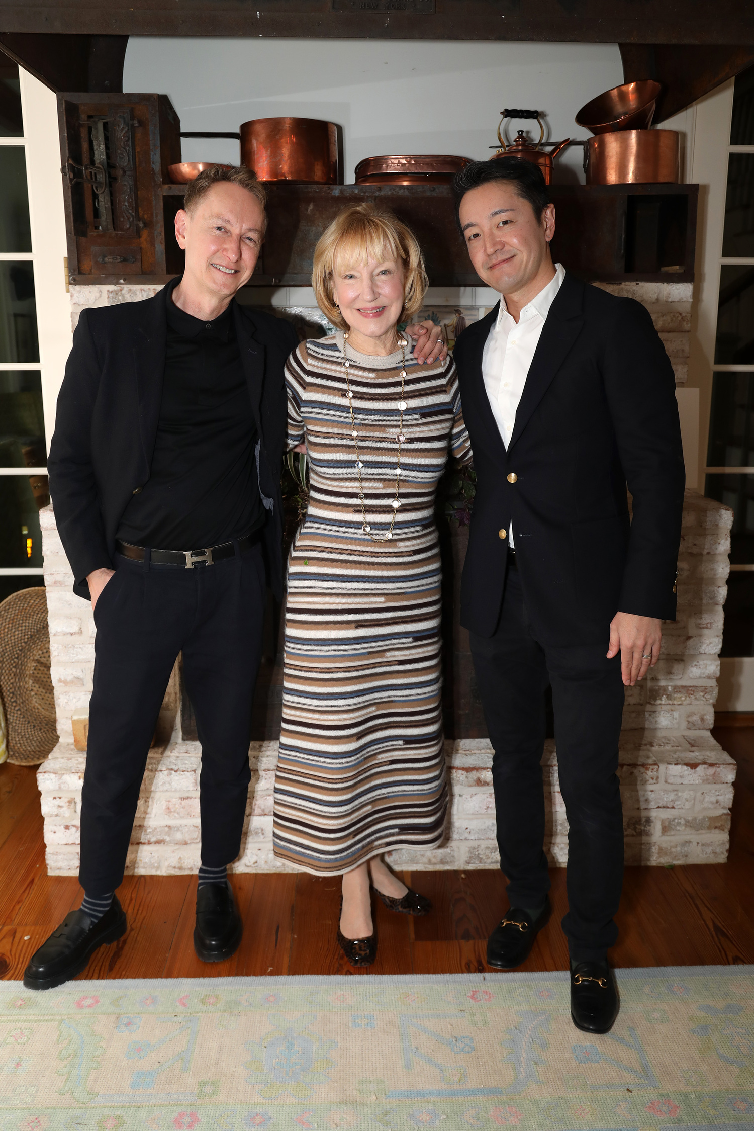 Aaron Duncan, Linda Willett and Akuya Suzuki. ROSSA COLE