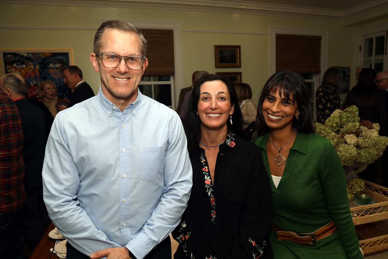 Jeff Tarr, Mariah Whitmore and Anu Duggal. ROSSA COLE