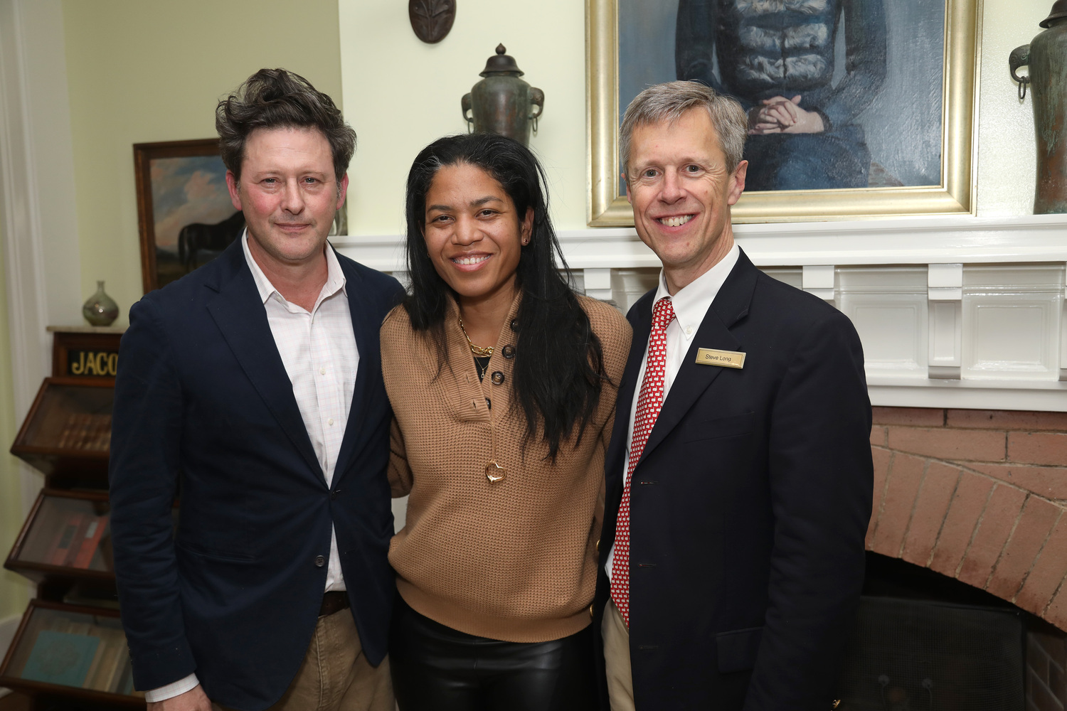 Dan Halperin, Christina Lewis and Steve Long. ROSSA COLE