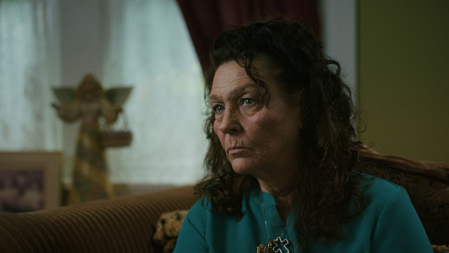 Shot of Jean Kennedy in her home taken from her interview. PRODUCTION COMPANHY