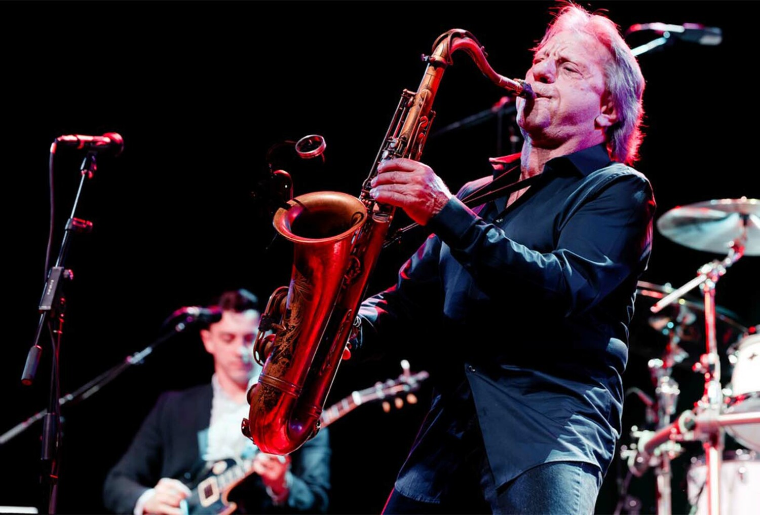 Richie Cannata of The Lords of 52nd Street. PHIL MERRITT