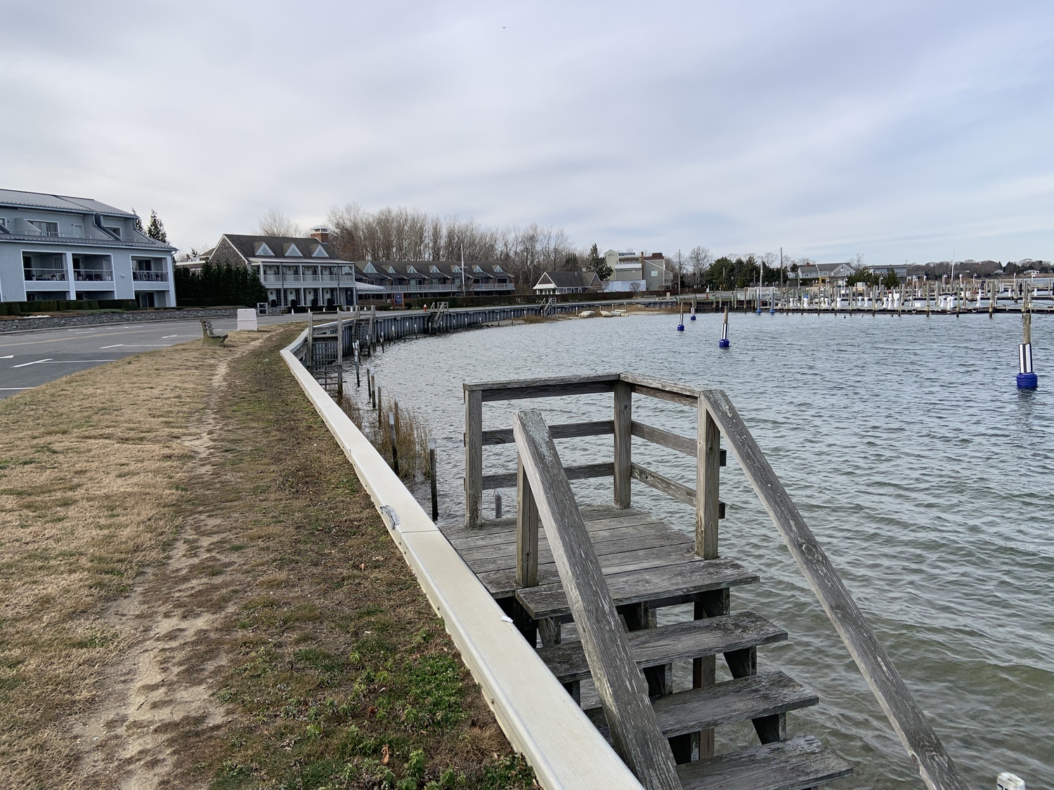 Sag Harbor Village plans to replace the cable system moorings with floating docks and build a boardwalk along West Water Street next year, STEPHEN J. KOTZ