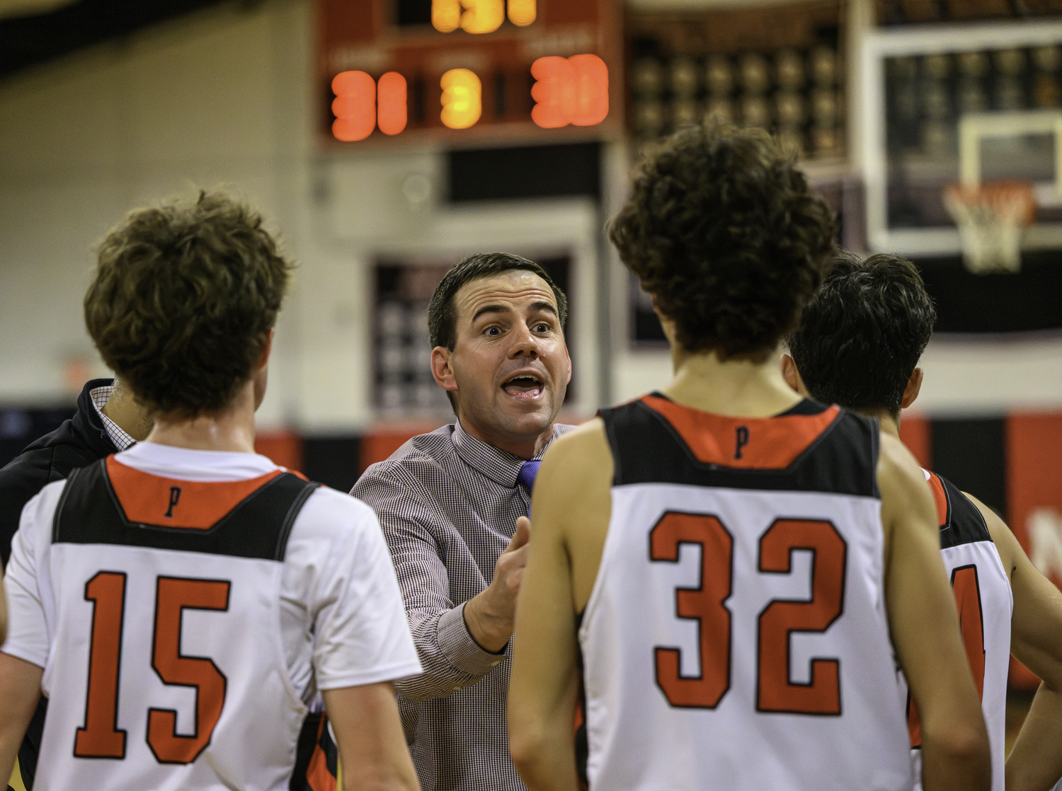 Dan White returns as head coach for the boys this season.   MARIANNE BARNETT