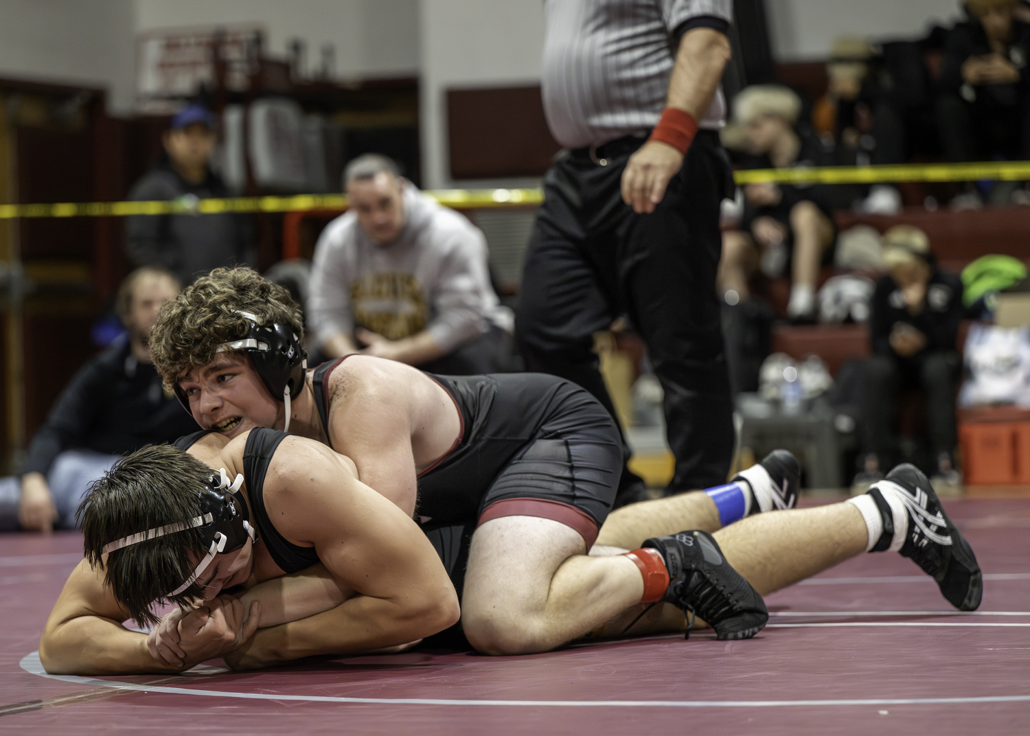 Southampton sophomore Luke Schmidt placed fourth on Saturday.  MARIANNE BARNETT