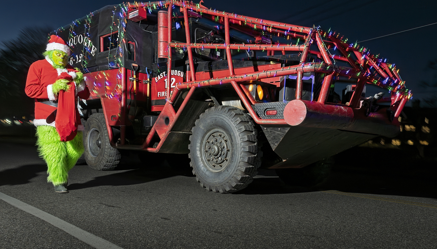 The East Quogue Fire Department. COURTESY WESTHAMPTON BEACH FIRE DEPARTMENT