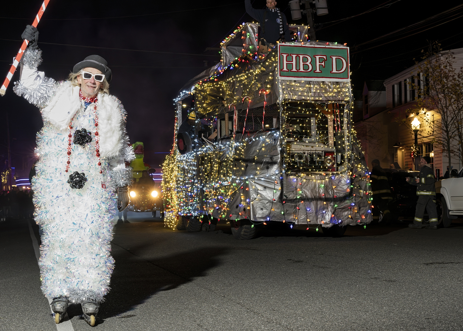 The Hampton Bays Fire Department during the 