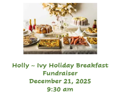 Holly - Ivy Holiday Breakfast Fundraiser