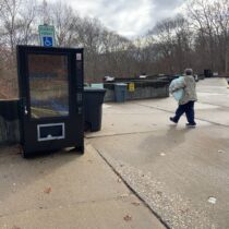 Southampton Town will soon start selling its green garbage bags from vending machines at its four transfer stations. STEVE KOTZ