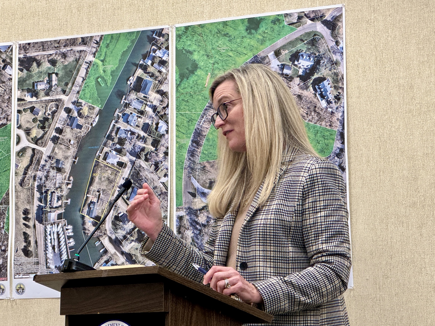 Housing & Community Development Director Kara Bak. MICHAEL WRIGHT