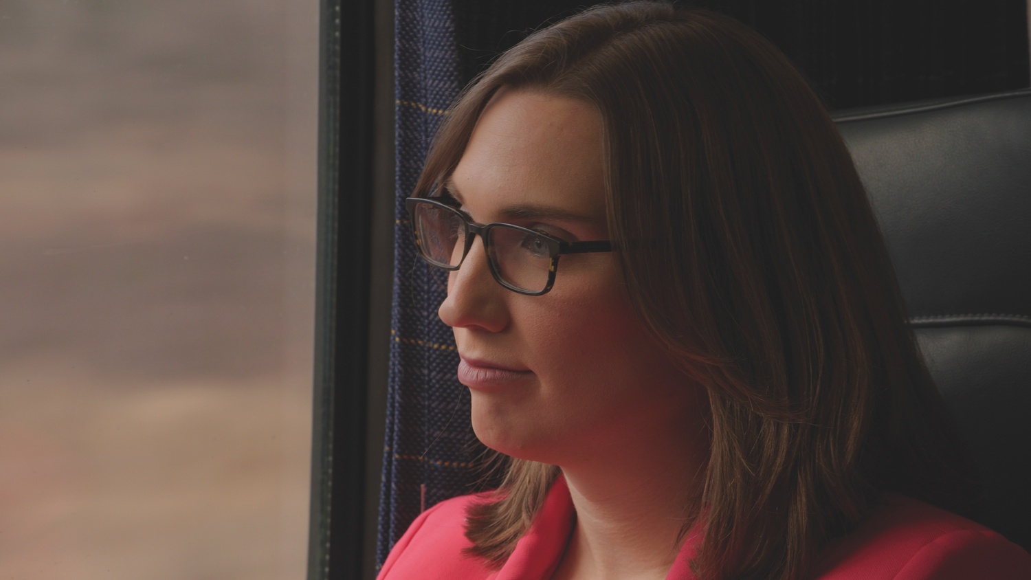 Congresswoman Sarah McBride in Chase Joynt's documentary 'State of Firsts.' MELISSA LANGER